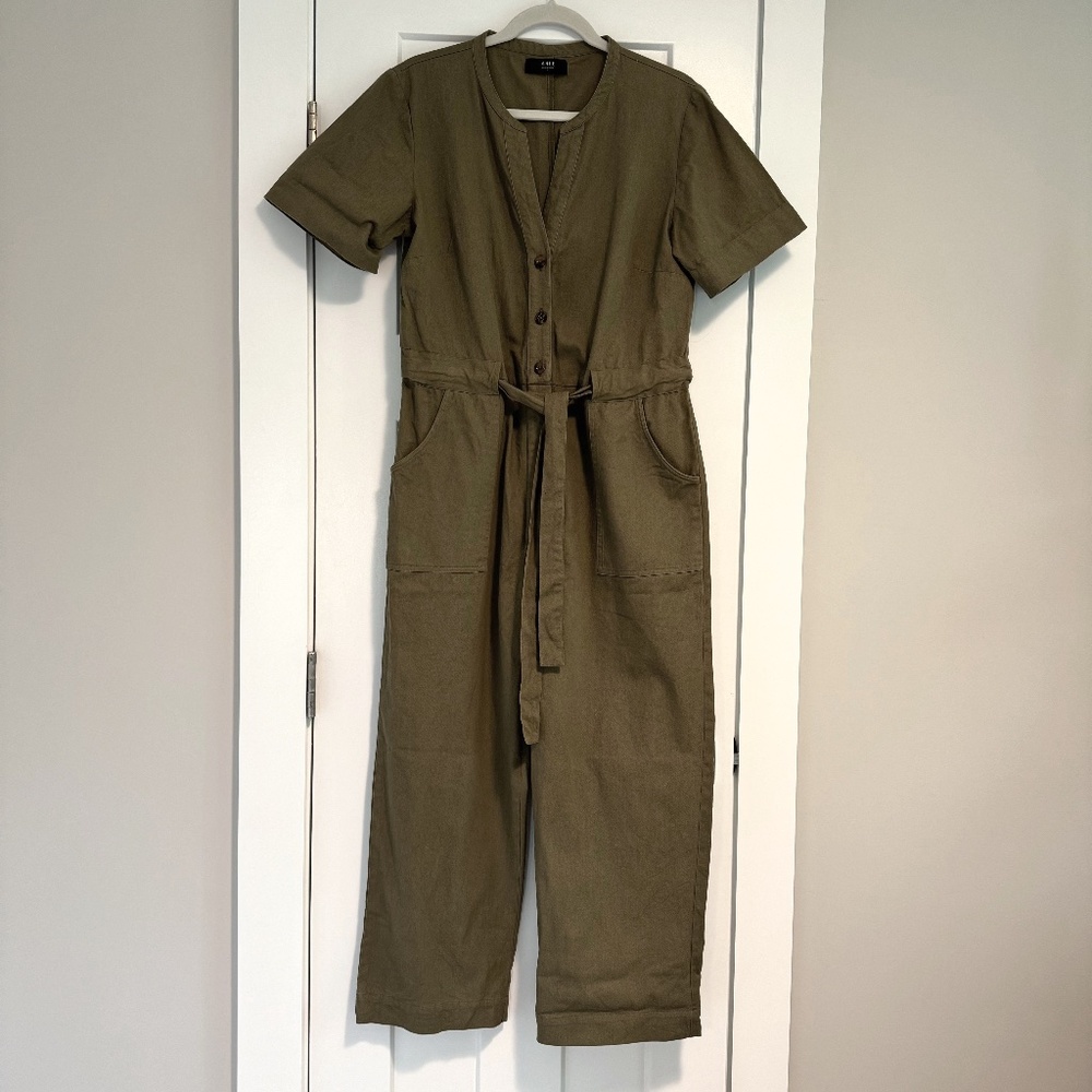 ABLE Shirley Jumpsuit Olive Medium [M]